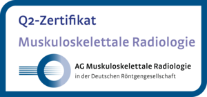 Q2-Zertifikat Muskuloskelettale Radiologie der AG Muskuloskelettale Radiologie in der Deutschen Röntgengesellschaft